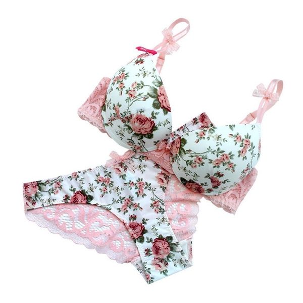 women print set silk lace flower push up big size underwear bow bra and hollow out panties, Red;black
women print set silk lace flower push up big size underwear bow bra and hollow out panties, Red;black