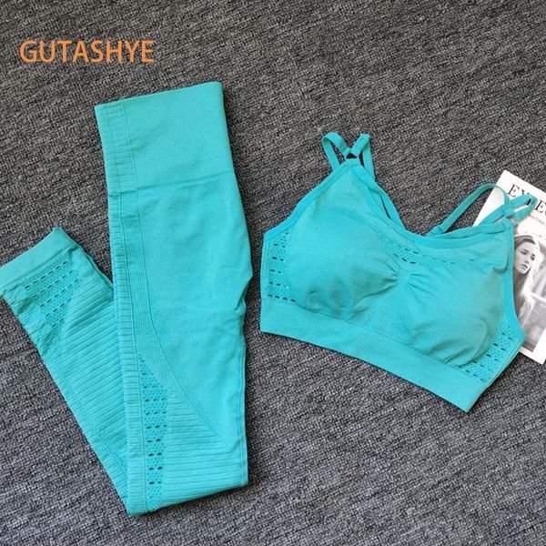 yoga outfits guta seamless set women fitness clothing sportswear woman gym leggings padded push-up strappy sports bra 2 pcs suits, White;red
yoga outfits guta seamless set women fitness clothing sportswear woman gym leggings padded push-up strappy sports bra 2 pcs suits, White;red