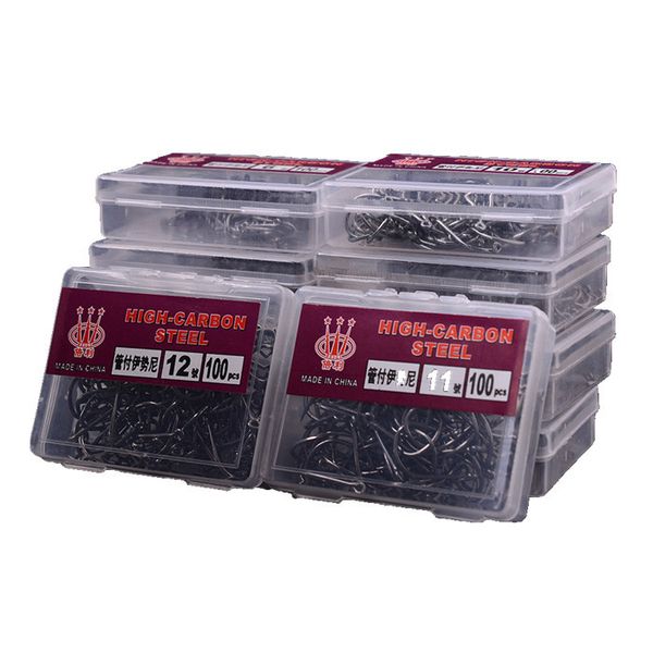outdoors 1000pcs /10packs 3 #-12 #sizes carp assorted fishing bait sharpened hook fishhook carbon steel barbed hook
outdoors 1000pcs /10packs 3 #-12 #sizes carp assorted fishing bait sharpened hook fishhook carbon steel barbed hook