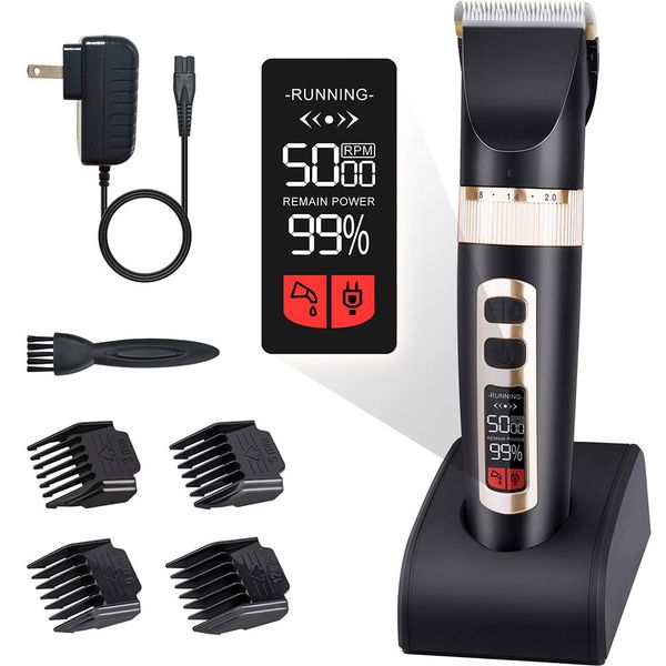 hair clippers for men kids,professional electirc hair clippers led display, 3-speed cordless hair trimmer grooming haircut kit with charger
hair clippers for men kids,professional electirc hair clippers led display, 3-speed cordless hair trimmer grooming haircut kit with charger
