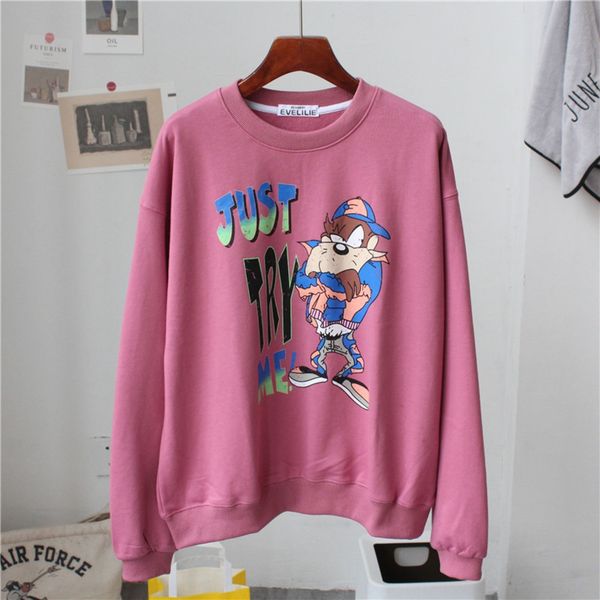 sijunzi autumn new loose korean large size terry cotton wash big woolen cotton sweater sweaterdog cartoon round neck sweater girl be, White
sijunzi autumn new loose korean large size terry cotton wash big woolen cotton sweater sweaterdog cartoon round neck sweater girl be, White