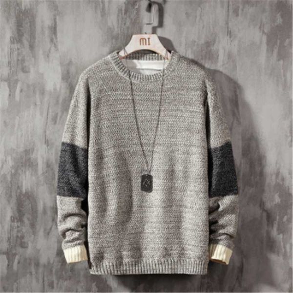men's tracksuits 2021 sweater men long sleeves autumn winter pullover knitted o-neck plus asian size, Gray
men's tracksuits 2021 sweater men long sleeves autumn winter pullover knitted o-neck plus asian size, Gray