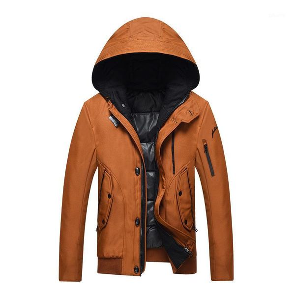 male jackets coats winter down parkas short jackets hooded white duck down padded thicken warm outerwear overcoat casual 1, Black
male jackets coats winter down parkas short jackets hooded white duck down padded thicken warm outerwear overcoat casual 1, Black