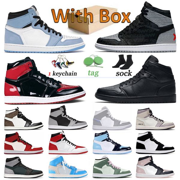 aaa+ quality 1s basketball shoes jumpman 1 bred patent size us 12 mens womens mid sneakers white dark mocha university blue rebellionaire gr
aaa+ quality 1s basketball shoes jumpman 1 bred patent size us 12 mens womens mid sneakers white dark mocha university blue rebellionaire gr