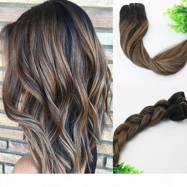8a 7pieces 120gram clip in human hair extensions balayage ombre dark brown highlights brazilian human remy hair thick end, Black
8a 7pieces 120gram clip in human hair extensions balayage ombre dark brown highlights brazilian human remy hair thick end, Black