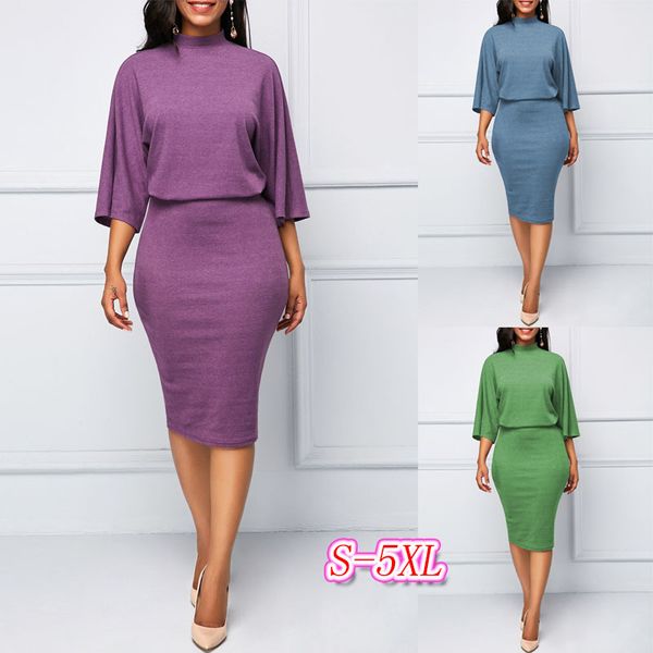 ladies casual dresses women designers clothes selling round neck 7 / 4 sleeve hip skirt womens dresses
ladies casual dresses women designers clothes selling round neck 7 / 4 sleeve hip skirt womens dresses