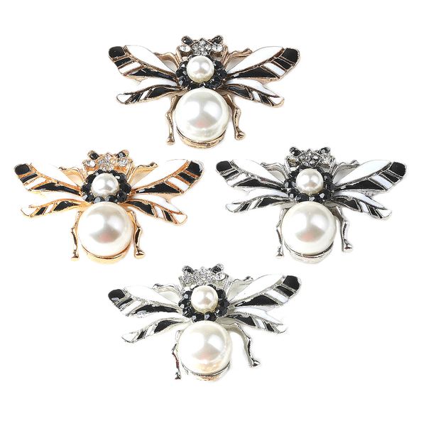 4 piece alloy bee pearl crystal flat back buttons embellishment for jewelry making clothing bag hat decoration wedding party christmas xmas
4 piece alloy bee pearl crystal flat back buttons embellishment for jewelry making clothing bag hat decoration wedding party christmas xmas