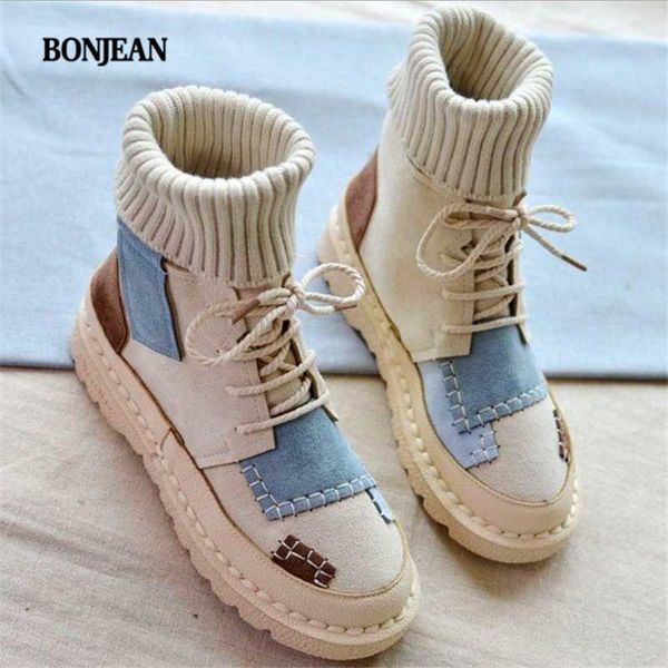 bonjean spring and winter explosions suede canvas color matching wild high-boots women shoes size 35-40 botas mujer, Black
bonjean spring and winter explosions suede canvas color matching wild high-boots women shoes size 35-40 botas mujer, Black