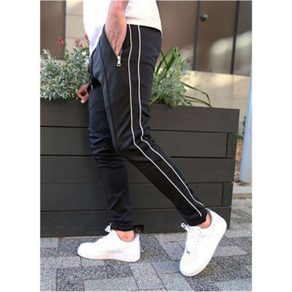 mens colorblocked skinny sweatpants fashion occident trend hip hop high street sports pencil pant spring male new skateboard casual trousers, Black
mens colorblocked skinny sweatpants fashion occident trend hip hop high street sports pencil pant spring male new skateboard casual trousers, Black