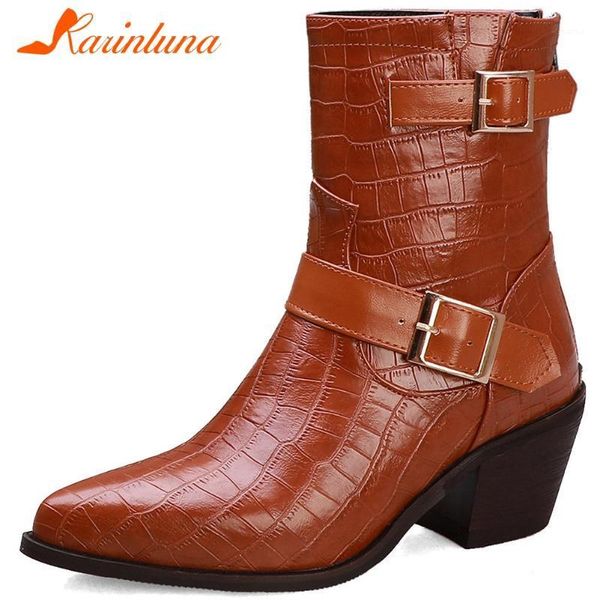 boots karin 2021 winter big size 48 western shoes woman female buckles ankle women cowboy boot1, Black
boots karin 2021 winter big size 48 western shoes woman female buckles ankle women cowboy boot1, Black