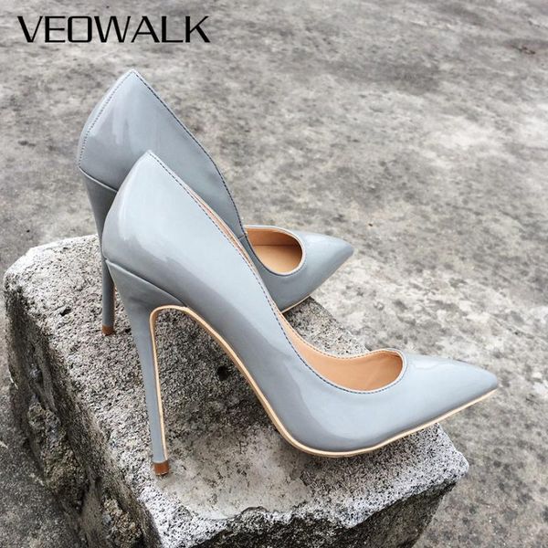 veowalk марка классический стиль женщины toe остроконечные высокие каблуки лакированной кожи stilettos насосы мода дамы мило платье обувь гр, Black
veowalk марка классический стиль женщины toe остроконечные высокие каблуки лакированной кожи stilettos насосы мода дамы мило платье обувь гр, Black