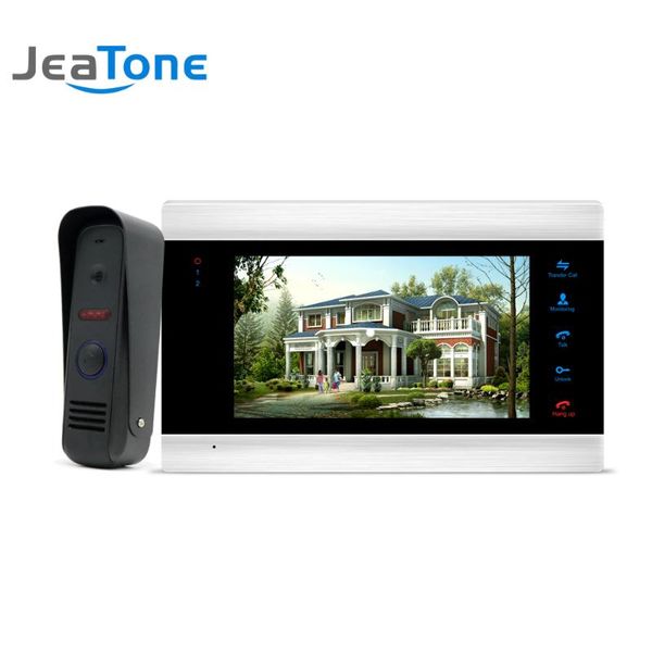 jeatone 7'' tft lcd wired video door phone visual video intercom speakerphone intercom system with waterproof outdoor ir camera
jeatone 7'' tft lcd wired video door phone visual video intercom speakerphone intercom system with waterproof outdoor ir camera