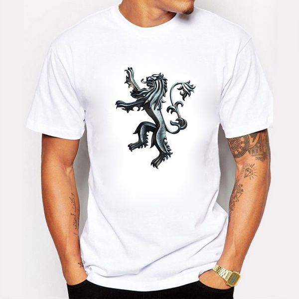 sport the game lions t-shirt house lannister summer cotton tee shirt casual streetwear o-neck men t shirt
sport the game lions t-shirt house lannister summer cotton tee shirt casual streetwear o-neck men t shirt