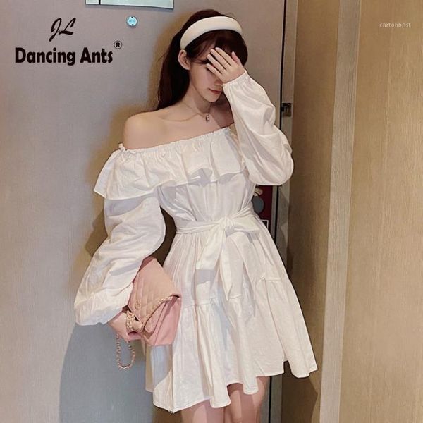 casual dresses woman a-line dress slash neck long sleeve off shoulder slim trend 2021 summer female elegant ruffles above knee dresses1, Black;gray
casual dresses woman a-line dress slash neck long sleeve off shoulder slim trend 2021 summer female elegant ruffles above knee dresses1, Black;gray