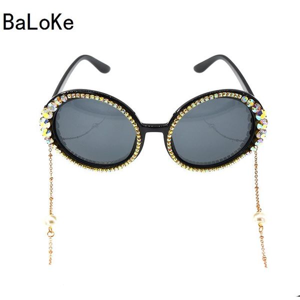 sunglasses big frame brand designer baroque women personality style chains decoration crystals glass female fashion eyeglass, White;black
sunglasses big frame brand designer baroque women personality style chains decoration crystals glass female fashion eyeglass, White;black