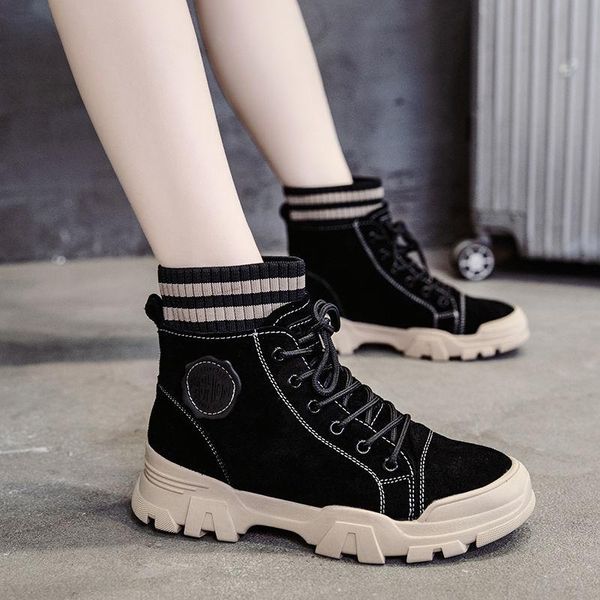 pu martin boots ladies platform shoes woman booties 2020 women's shoes ankle boots for women high heel autumn chaussure femme, Black
pu martin boots ladies platform shoes woman booties 2020 women's shoes ankle boots for women high heel autumn chaussure femme, Black