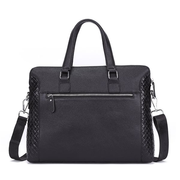 100% cow genuine leather business men's briefcase male shoulder bag real leather men messenger bag weave computer new
100% cow genuine leather business men's briefcase male shoulder bag real leather men messenger bag weave computer new