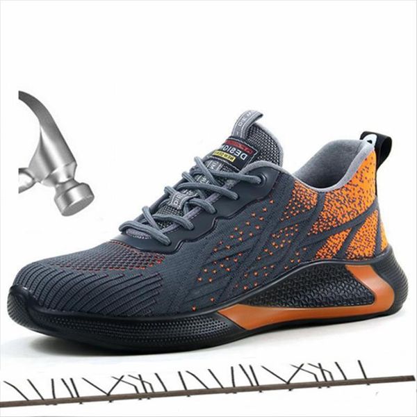 boots work safety shoes for men breathable brand designer puncture-proof steel toe indestructible sneakers, Black
boots work safety shoes for men breathable brand designer puncture-proof steel toe indestructible sneakers, Black