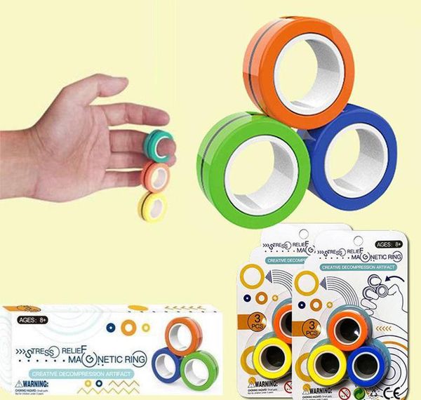 3pcs/set gifts rings christmas for ring kids spinner in toy finger relief anti-stress reliver toys fingears stress adults magnetic bbygf
3pcs/set gifts rings christmas for ring kids spinner in toy finger relief anti-stress reliver toys fingears stress adults magnetic bbygf