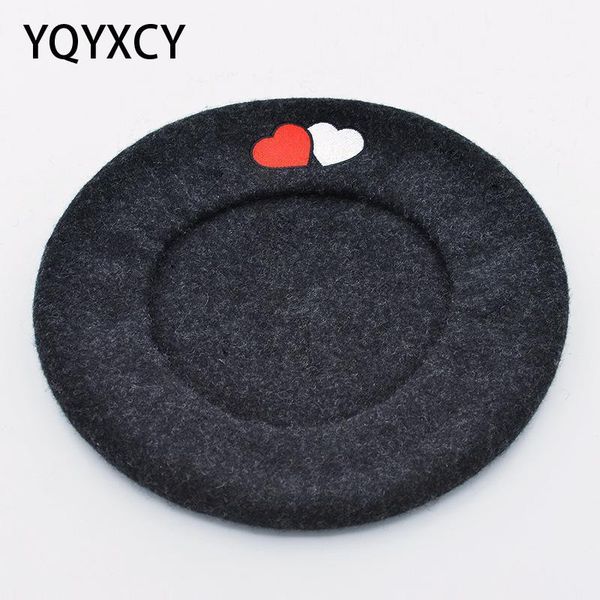boina feminina embroidered heart wool beret autumn winter hats for women artist painter beret flat cap gorras warm beanie, Blue;gray
boina feminina embroidered heart wool beret autumn winter hats for women artist painter beret flat cap gorras warm beanie, Blue;gray