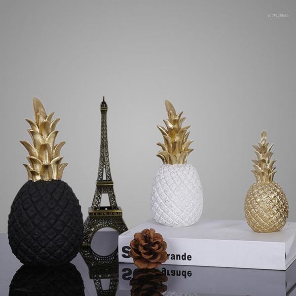 decorative objects & figurines nordic style modern pineapple ornament craft synthetic resin individual metal finishes home living room table
decorative objects & figurines nordic style modern pineapple ornament craft synthetic resin individual metal finishes home living room table
