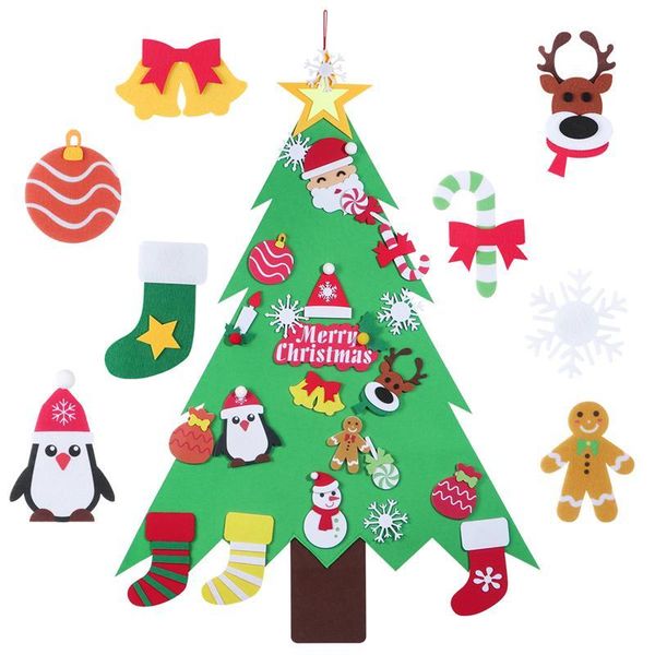 felt christmas tree diy hanging decoration with 32pcs ornaments xmas tree wall decor for kids gifts home party door decoration
felt christmas tree diy hanging decoration with 32pcs ornaments xmas tree wall decor for kids gifts home party door decoration