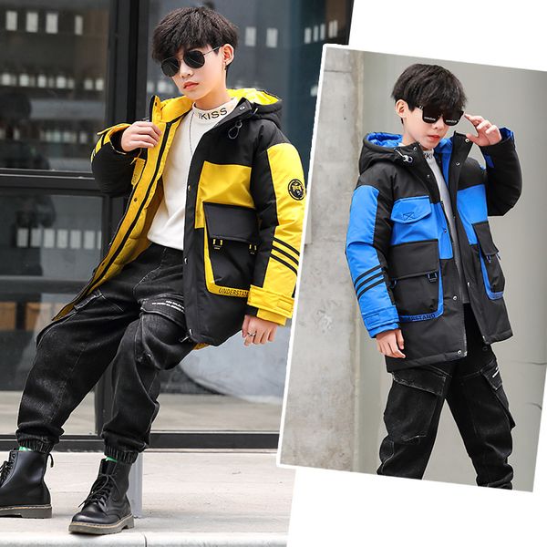 Male big children's long cotton clothes 2020 winter new thickened detachable double cotton clothing fashion tide fan tooling cotton clothes, Camo
Male big children's long cotton clothes 2020 winter new thickened detachable double cotton clothing fashion tide fan tooling cotton clothes, Camo