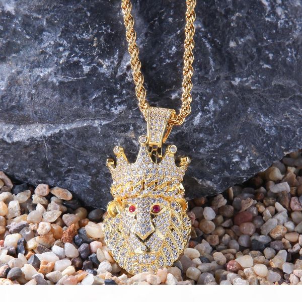 new fashion gold & white gold iced out cz cubic zirconia crown lion mens necklace chain personalized full diamond hip hop jewelry for men, Silver
new fashion gold & white gold iced out cz cubic zirconia crown lion mens necklace chain personalized full diamond hip hop jewelry for men, Silver