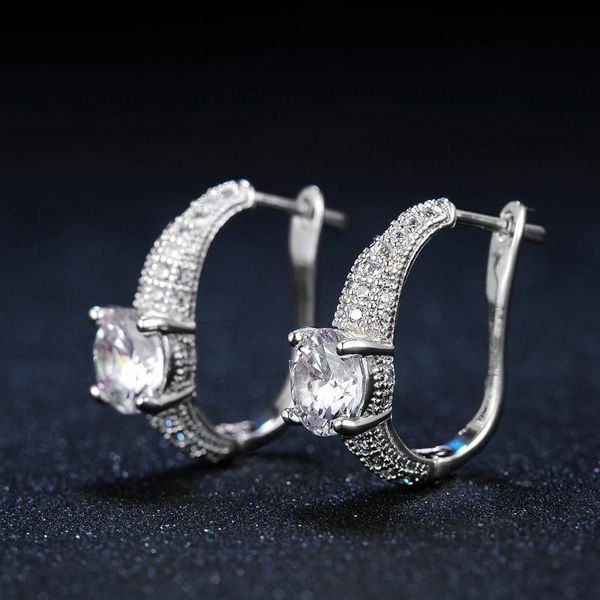 charming cubic zirconia fashion stud earrings rose gold silver color style ear cuff wedding jewelry for women brincos dwe560, Golden;silver
charming cubic zirconia fashion stud earrings rose gold silver color style ear cuff wedding jewelry for women brincos dwe560, Golden;silver