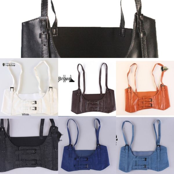 women's super wide belt sling sling vest braces waistband vest elastic elastic back belt waist cover qpfbt, Black;brown
women's super wide belt sling sling vest braces waistband vest elastic elastic back belt waist cover qpfbt, Black;brown
