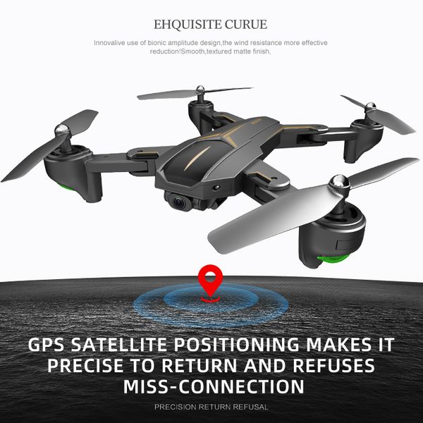XS812 GPS RC Drone with 4K HD Camera 5G WIFI FPV Altitude Hold One Key Return RC Quadcopter Helicopter VS XS809S E58 E502S
XS812 GPS RC Drone with 4K HD Camera 5G WIFI FPV Altitude Hold One Key Return RC Quadcopter Helicopter VS XS809S E58 E502S