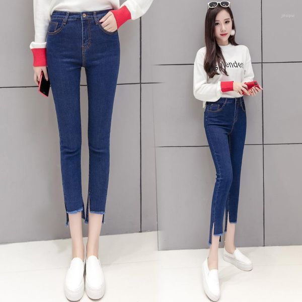 slim jeans for women irregular frayed skinny high waist denim pencil pants 2020 spring summer stretch jeans plus size1, Blue
slim jeans for women irregular frayed skinny high waist denim pencil pants 2020 spring summer stretch jeans plus size1, Blue