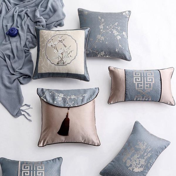 chinese style cushion cover jacquard embroidery decorative pillows sofa bedside seat waist pillowcase 30*50/45*45cm
chinese style cushion cover jacquard embroidery decorative pillows sofa bedside seat waist pillowcase 30*50/45*45cm
