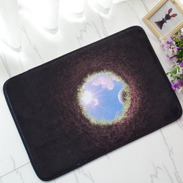 golf hole front door mat carpet flannel anti-slip floor mat rug home decorative custom indoor doormat for entrance
golf hole front door mat carpet flannel anti-slip floor mat rug home decorative custom indoor doormat for entrance