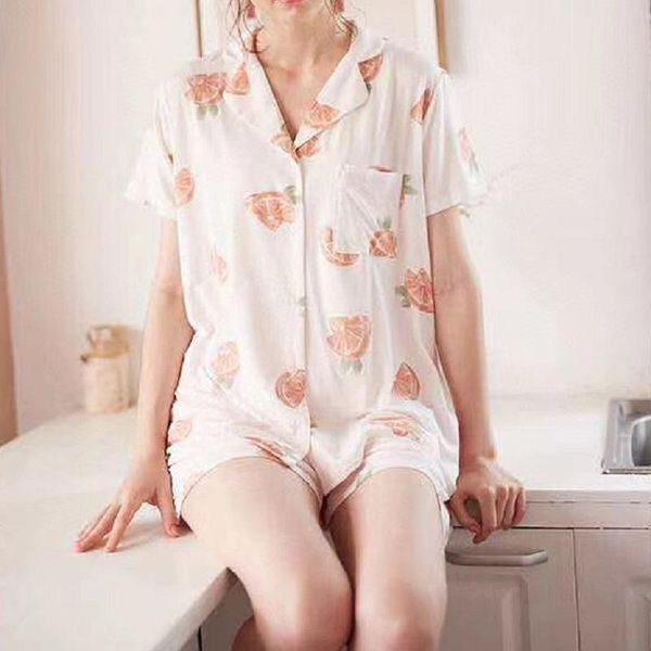 women's sleepwear ladies short-sleeved pajamas suits, modal pajamas, comfortable stretch home service, Black;red
women's sleepwear ladies short-sleeved pajamas suits, modal pajamas, comfortable stretch home service, Black;red
