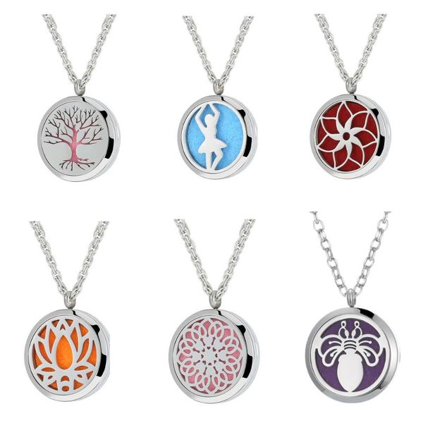 pendant necklaces 30mm essential perfume oil diffuser locket necklace women316l stainless steel tree of life magnetic send 5pcs pads as gift, Silver
pendant necklaces 30mm essential perfume oil diffuser locket necklace women316l stainless steel tree of life magnetic send 5pcs pads as gift, Silver