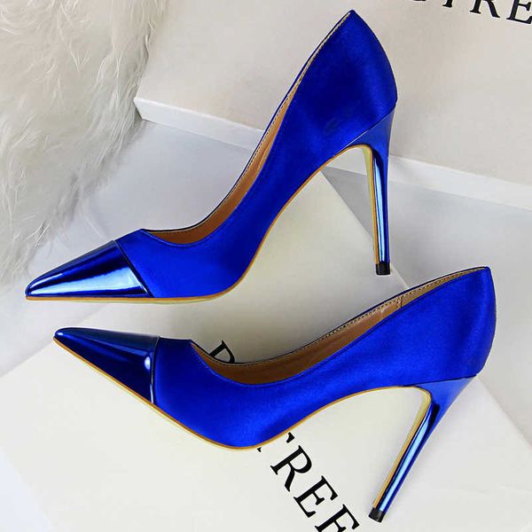 classic luxury designer shoes blue women pumps satin stitching high heels nightclub party stiletto cm lady paris wholesale, Black
classic luxury designer shoes blue women pumps satin stitching high heels nightclub party stiletto cm lady paris wholesale, Black