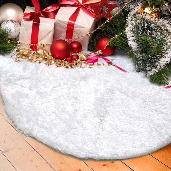 1pc white christmas tree skirt christmas tree plush toy skirt xmas decoration for party decoration 122cm/90cm/78cm1
1pc white christmas tree skirt christmas tree plush toy skirt xmas decoration for party decoration 122cm/90cm/78cm1