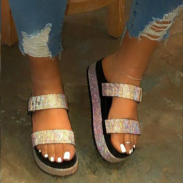 women shoes glitter luxury golden platform woman party sandals ladies wedges comfortable big size 42/43 y200702, Black
women shoes glitter luxury golden platform woman party sandals ladies wedges comfortable big size 42/43 y200702, Black