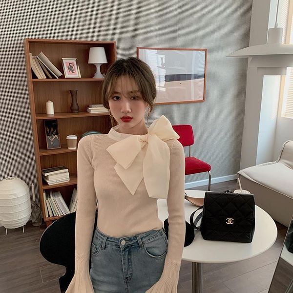2 colors spring autumn solid color shirt bowtie long sleeve blouses womens and blouse (r98009, White
2 colors spring autumn solid color shirt bowtie long sleeve blouses womens and blouse (r98009, White