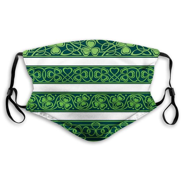 comfortable windproof mask,irish, shamrock borders gaelic nature botany theme trefoils with swirls,forest green,printed facial decorations f
comfortable windproof mask,irish, shamrock borders gaelic nature botany theme trefoils with swirls,forest green,printed facial decorations f