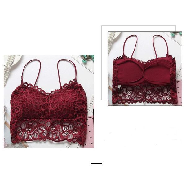 4 colors women push up wireless lace bra women plus size bralette underwear lingerie full cup new arrival, Red;black
4 colors women push up wireless lace bra women plus size bralette underwear lingerie full cup new arrival, Red;black