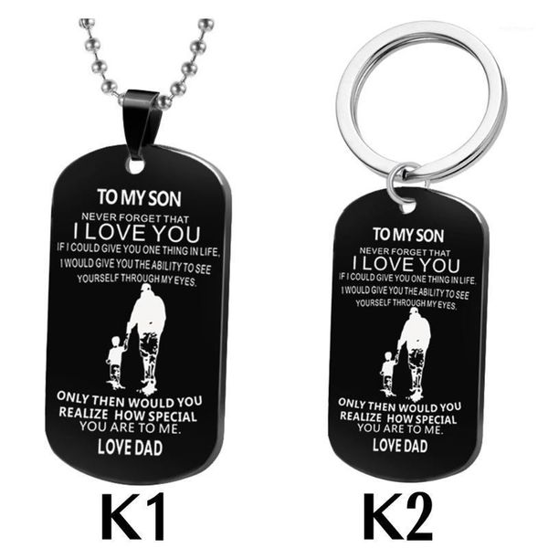 pendant necklaces women men necklace black keychain dog tag for father mother son daughter boyfriend king queen gift1, Silver
pendant necklaces women men necklace black keychain dog tag for father mother son daughter boyfriend king queen gift1, Silver