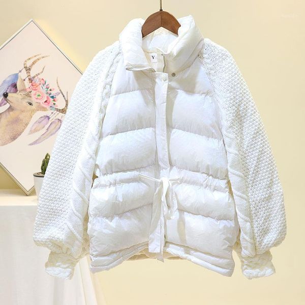 2020 winter jacket female parka coat women fashion korean lantern sleeve stand collar windproof thicken warm loose parkas mujer1, Black
2020 winter jacket female parka coat women fashion korean lantern sleeve stand collar windproof thicken warm loose parkas mujer1, Black