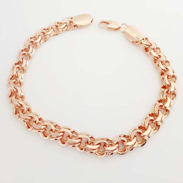 585 russian rose gold color bismark bracelet men jewelry fashion a form of weaving long 230 mm hand homme bracelets & bangles 0930, Black
585 russian rose gold color bismark bracelet men jewelry fashion a form of weaving long 230 mm hand homme bracelets & bangles 0930, Black