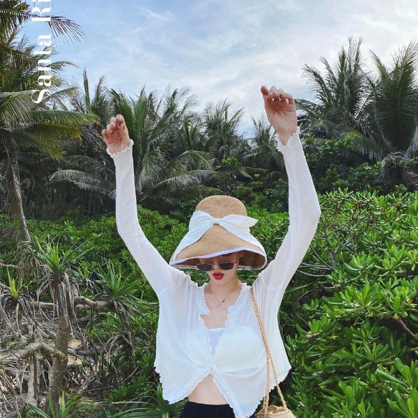 ojtat new coat2020 short solid color sunscreen fashion thin long sleeve cardigan knitted women new coat2020 short solid color sunscreen t, White;black
ojtat new coat2020 short solid color sunscreen fashion thin long sleeve cardigan knitted women new coat2020 short solid color sunscreen t, White;black