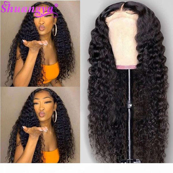 shuangya peruvian wave front 30 inhes 4x4 lace closure 100% remy human hair deep curly wig short bob wigs, Black;brown
shuangya peruvian wave front 30 inhes 4x4 lace closure 100% remy human hair deep curly wig short bob wigs, Black;brown