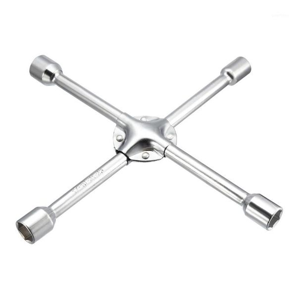 uxcell lug wrench - 14-inch universal 4-way cross spanner with 17mm 19mm 21mm 23mm standard sockets for car tire repair1
uxcell lug wrench - 14-inch universal 4-way cross spanner with 17mm 19mm 21mm 23mm standard sockets for car tire repair1