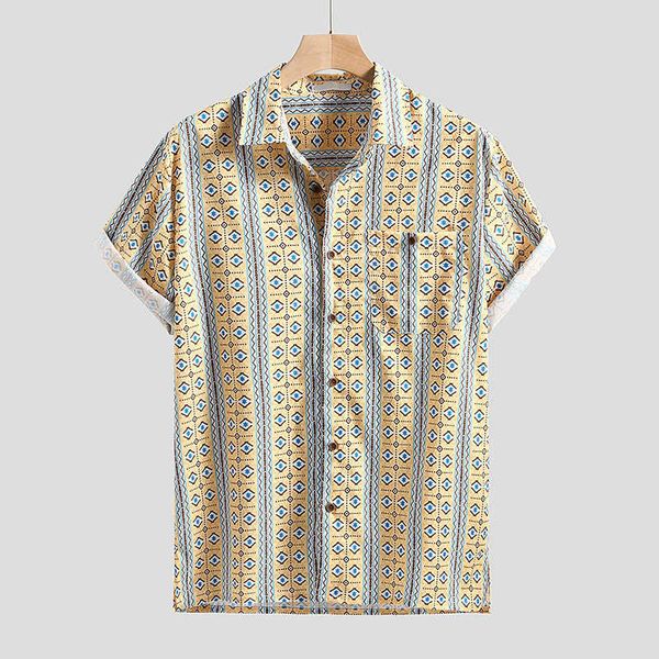 2021 summer new men's casual large short sleeve shirtslim fit fashion floral print dress males clothes, White;black
2021 summer new men's casual large short sleeve shirtslim fit fashion floral print dress males clothes, White;black