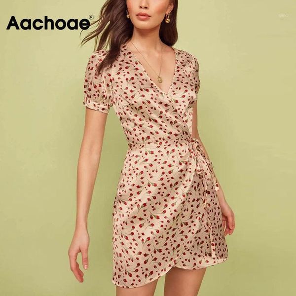 aachoae elegant floral print party dress summer women v neck wrap mini dress short sleeve vintage boho dresses with headband1, Black;gray
aachoae elegant floral print party dress summer women v neck wrap mini dress short sleeve vintage boho dresses with headband1, Black;gray